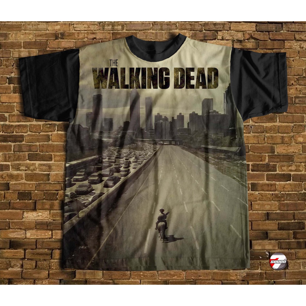 Camiseta The Walking Dead TWD zumbi unissex #2 | Shopee Brasil