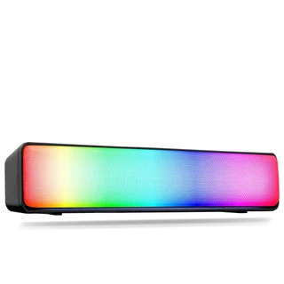 Caixa De Som Soundbar Tv Speaker Stereo Amplificado PC Note Computador USB P2