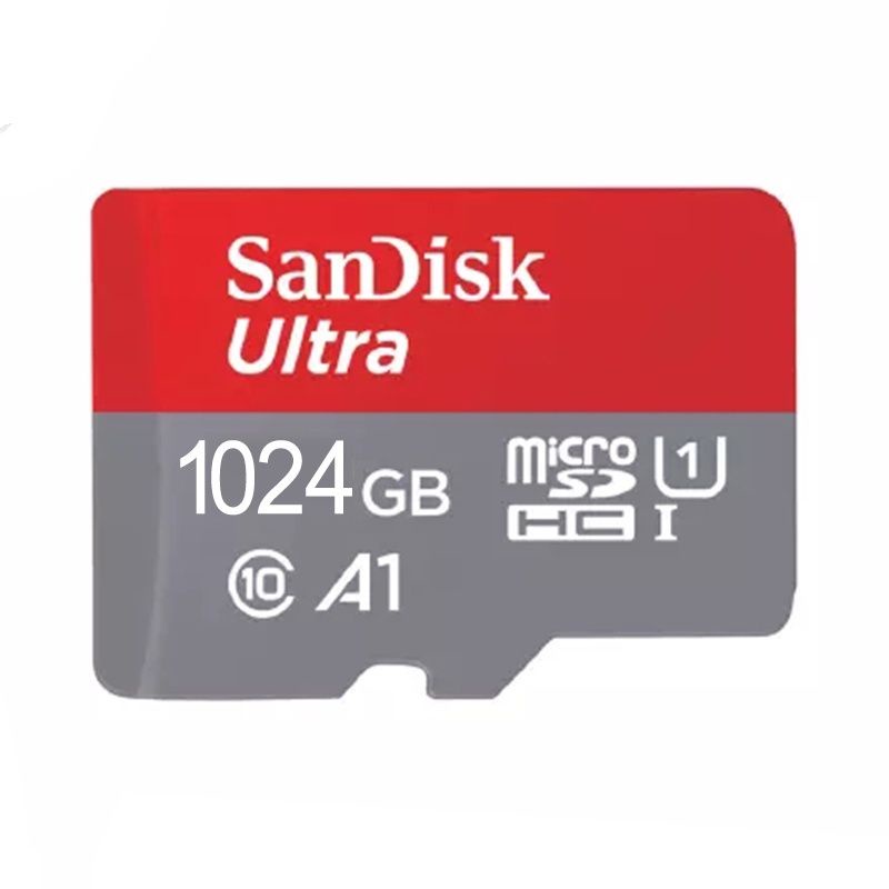 Cartão de Memória Sandisk ultra red 1024gb micro sd + Adaptador