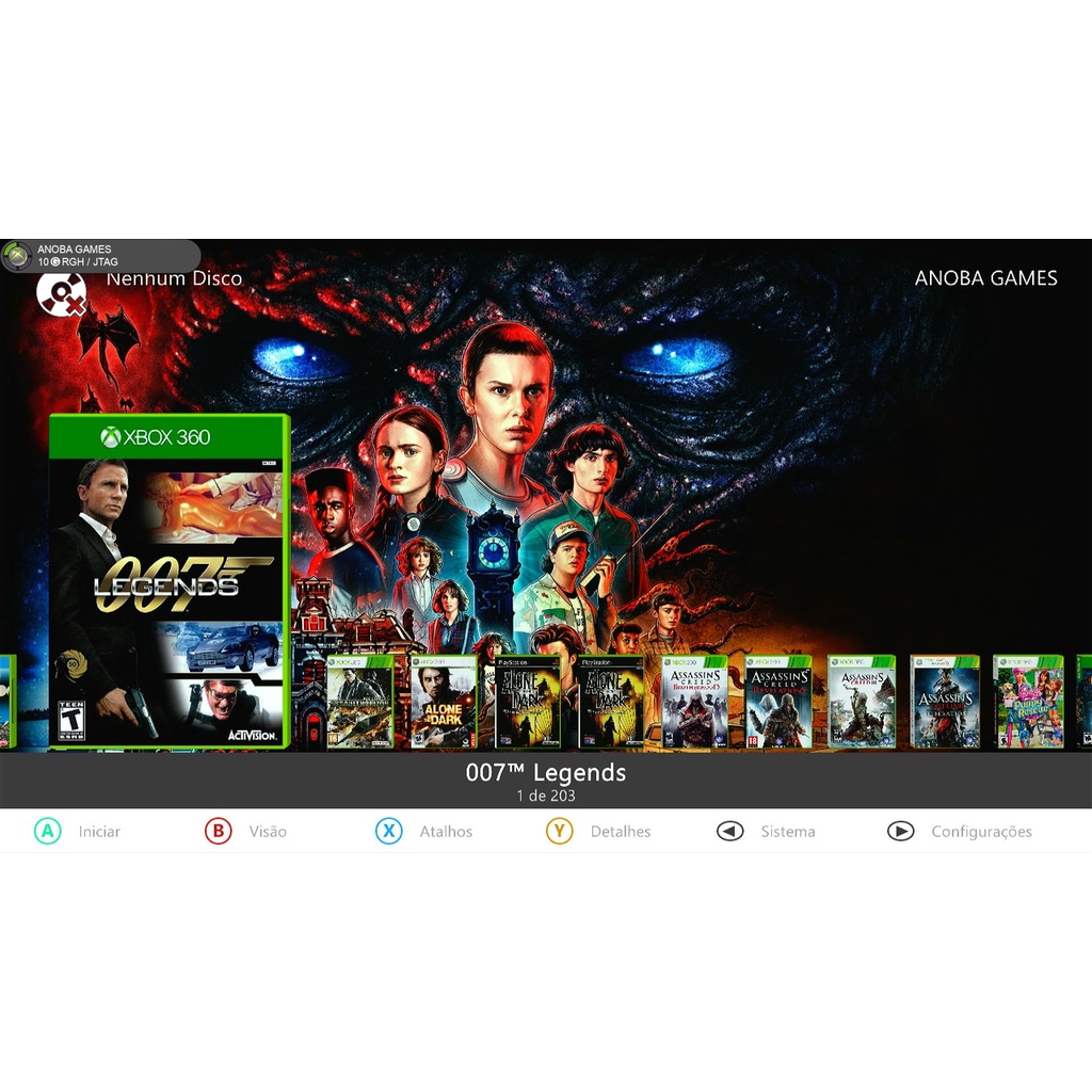 Jogos Xbox 360 RGH JTAG Disponíveis para HD Externo - Anoba Games 