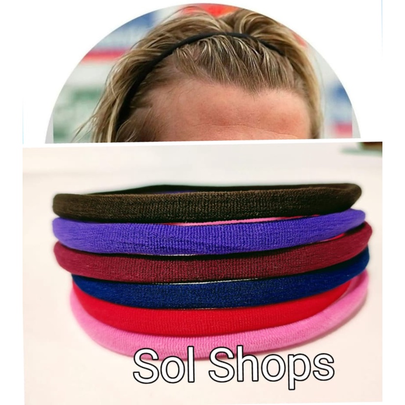 Kit 6 Elasticos Faixa De Cabelo Esportes Masculino E Penteado Afro Puff