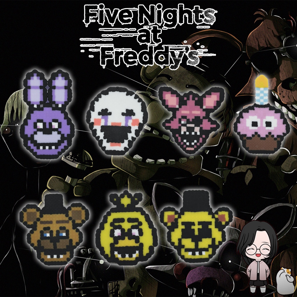 FNAF Perler Beads (Five Nights at Freddy's) - DIY Candy