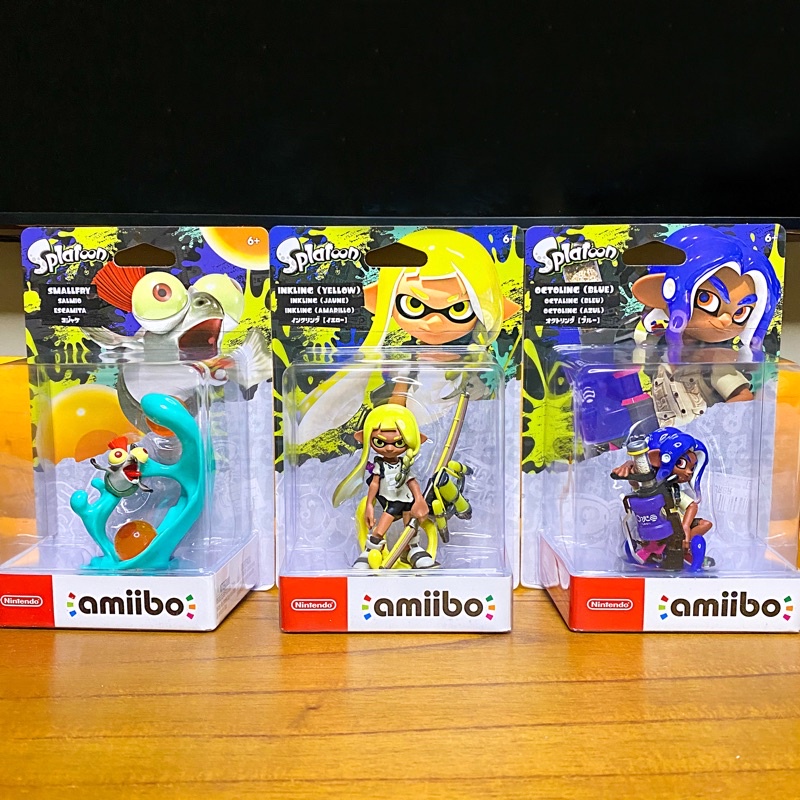 Trio de amiibo Splatoon 3 | Shopee Brasil