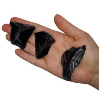 Obsidiana Vidro Vulcanico Natural Cristal
