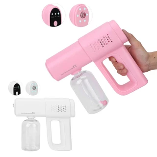 Pulverizador Nano K5 sem Fio para Jardim, Pistola Pulverizadora Portátil, Nano Atomizador, Esterilizador com Luz Azul, Umidificador Recarregável via USB mtk5