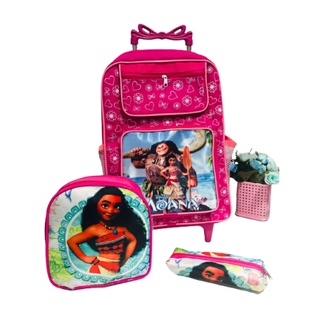 Kit Mochila Escolar Juvenil Feminina de Gatinho Rosa Costas - TOYS