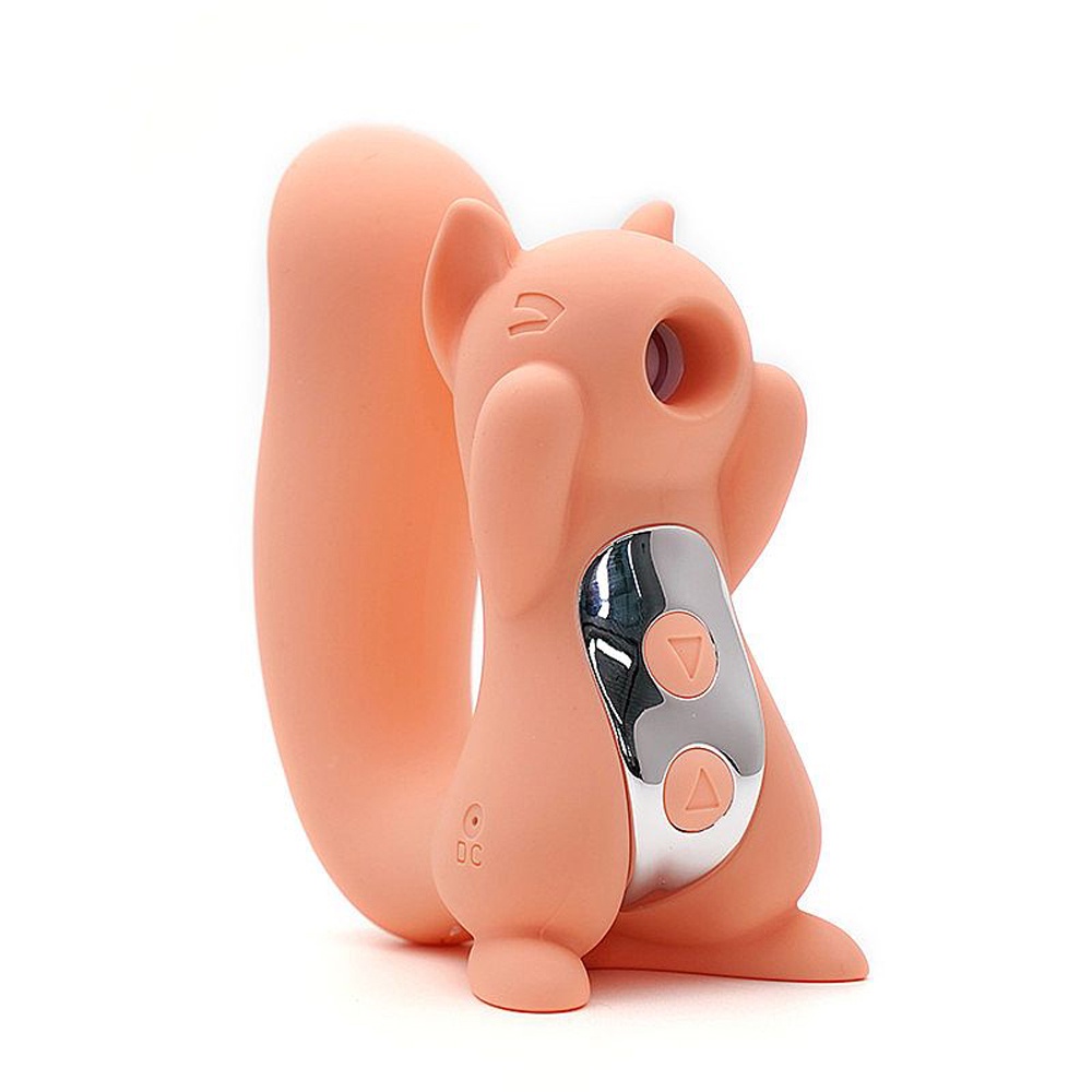 Vibrador Feminino e Sugador Clitoriano Miss UU Esquilo Pulsador de Clitóris Elétrico Recarregável UBS