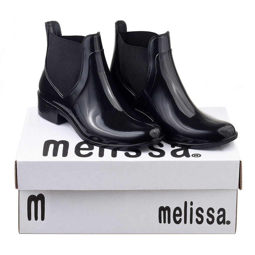 Bota melissa hot sale cano baixo