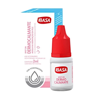 Dermocalmante para Cães e Gatos Ibasa 2ml Spot On Pipeta