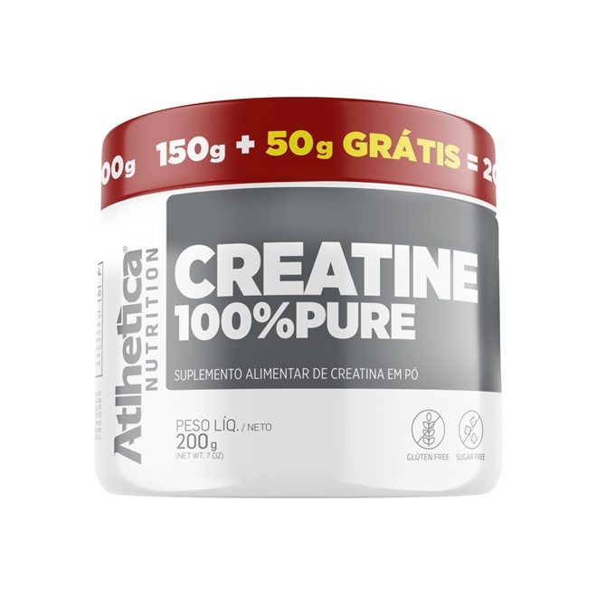 Creatina 100% Pure (200g) – Atlhetica Nutrition