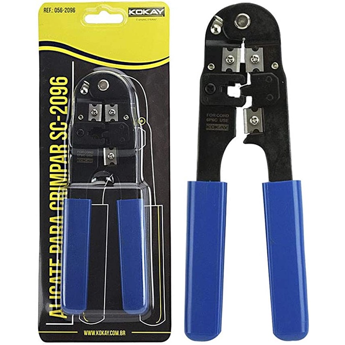 Alicate Para Crimpa r Rj11/12 Sc-2096 Kokay, 056-2096