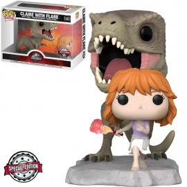 FUNKO POP JURASSIC WORLD DOMINION EXCLUSIVE - CLAIRE W/FLARE 1223 NOVO ORIGINAL em Oferta na Shopee