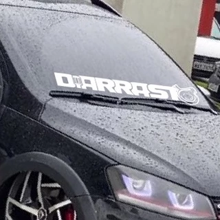 adesivo equipe diarrasto para parabrisa carro caminhão personalizado