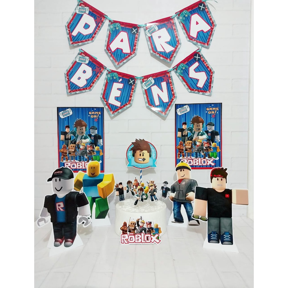 Kit Decoração Festa Infantil Roblox