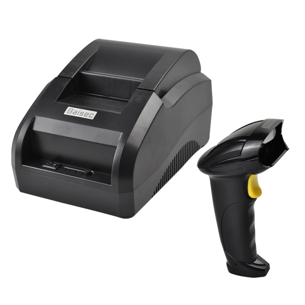 KKcare Leitor de código de barras portátil 1D/2D/QR Code Scanner 2.4G sem  fio e USB com fio Leitor de código de barras compatível com Windows Mac  Linux para Supermercado Biblioteca de Varejo