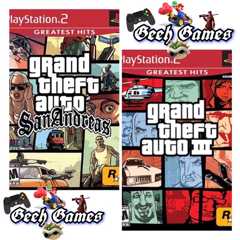 Grand Theft Auto: San Andreas - Greatest Hits • Playstation 2