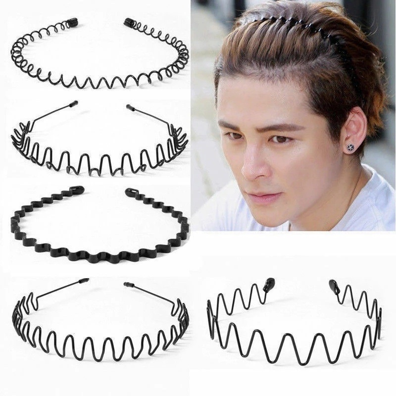 Tiara/Faixa De Cabelo De Metal Para Cabeça/Arco Unissex Escorrega o Preço