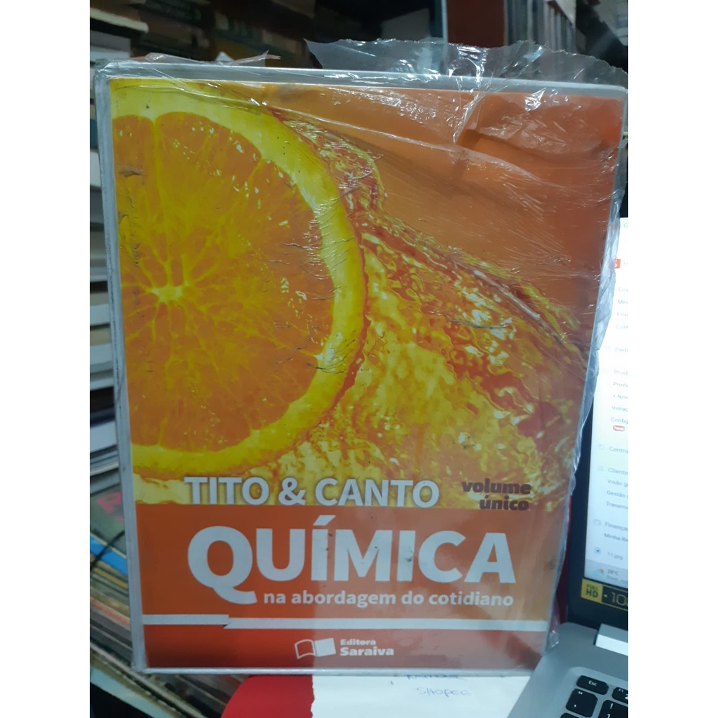 Quimica Na Abordagem Do Cotidiano Volume Único Tito E Canto Shopee Brasil 4340