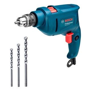 Furadeira Bosch Impacto Gsb 450 Re 450W + 3 Brocas