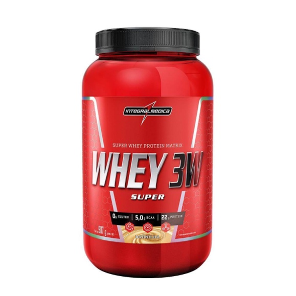 Super Whey 3w 907g Isolado + Hidro + Wpc - Integralmédica