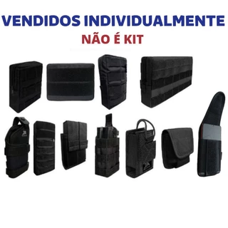 Acessórios Modulares Para Colete Modular Tático Preto
