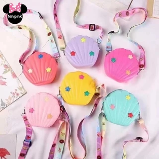 Bolsa De Silicone Infantil Criança Concha