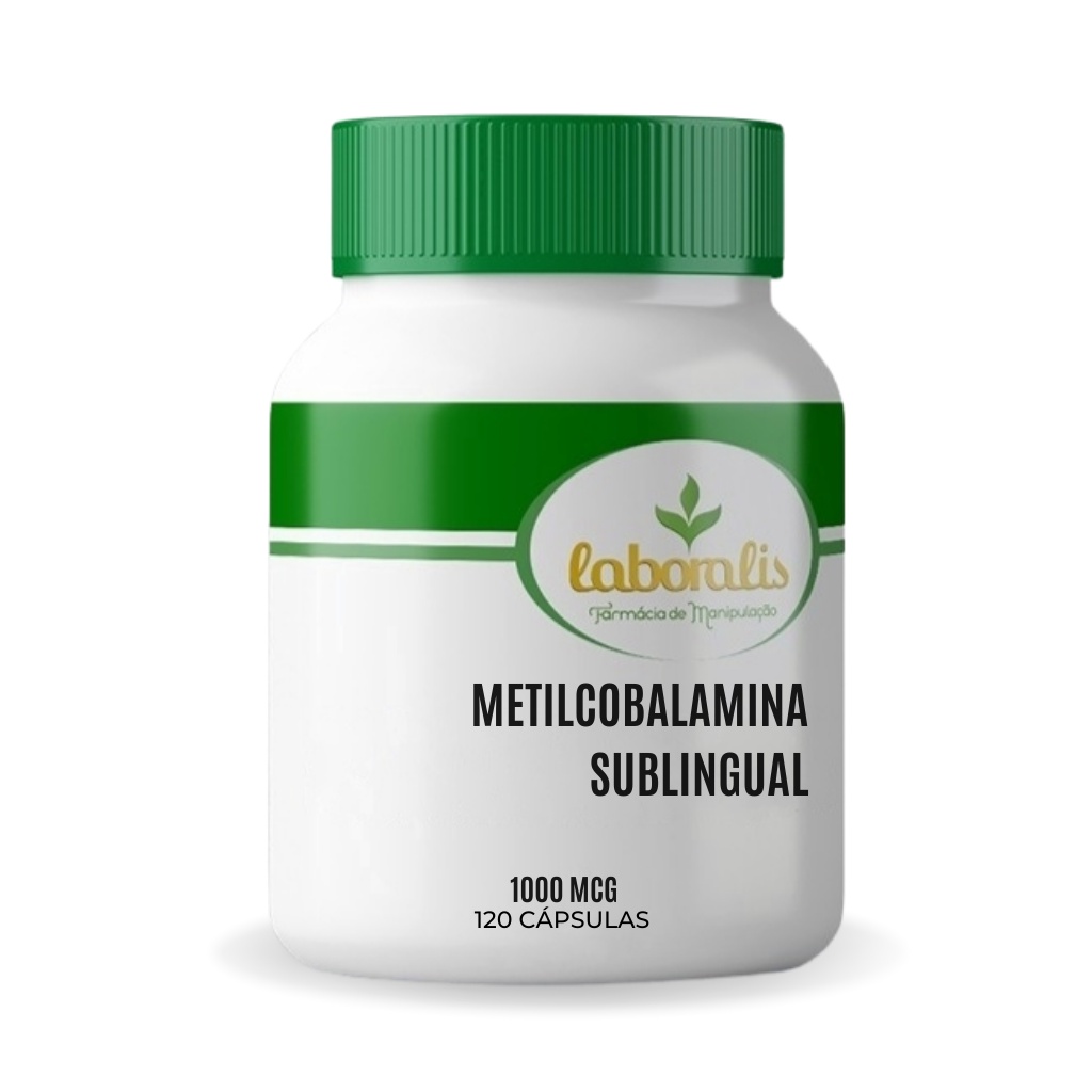 Metilcobalamina - Vitamina B12- 1000mcg 120 Comp. Sublingual | Shopee ...