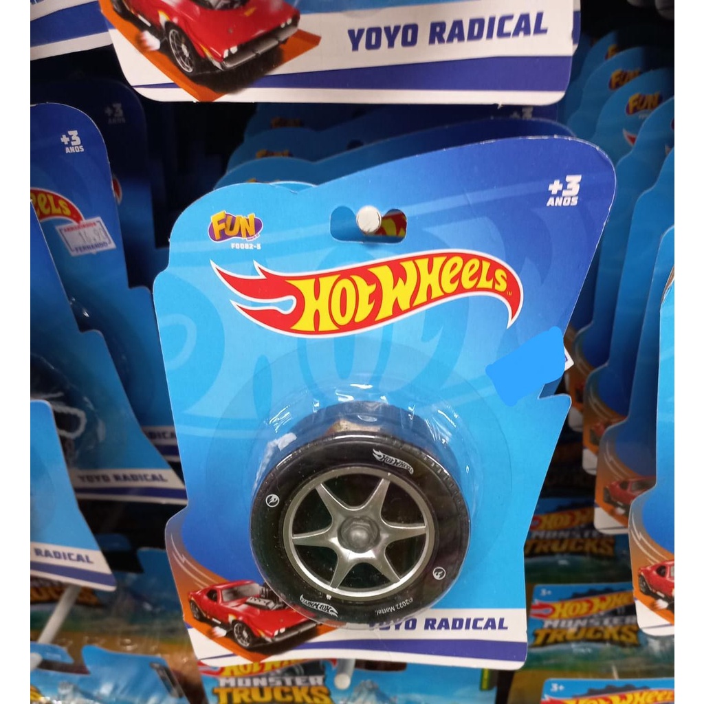 Hot Wheels Yo Yo Io Io Spinning Yoyo Io-io Yo-yo Antigo