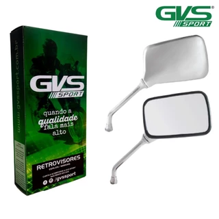 Retrovisor Strada Twister Original GVS Cromado Lente Convexa Honda
