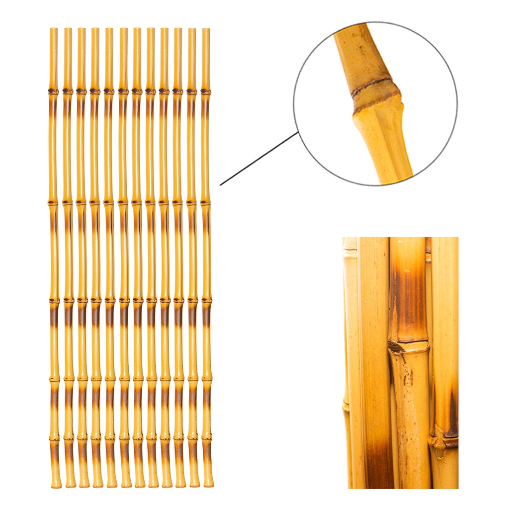 Kit 12 Unidades Tutor de Bambu 45cm ACM12UT45