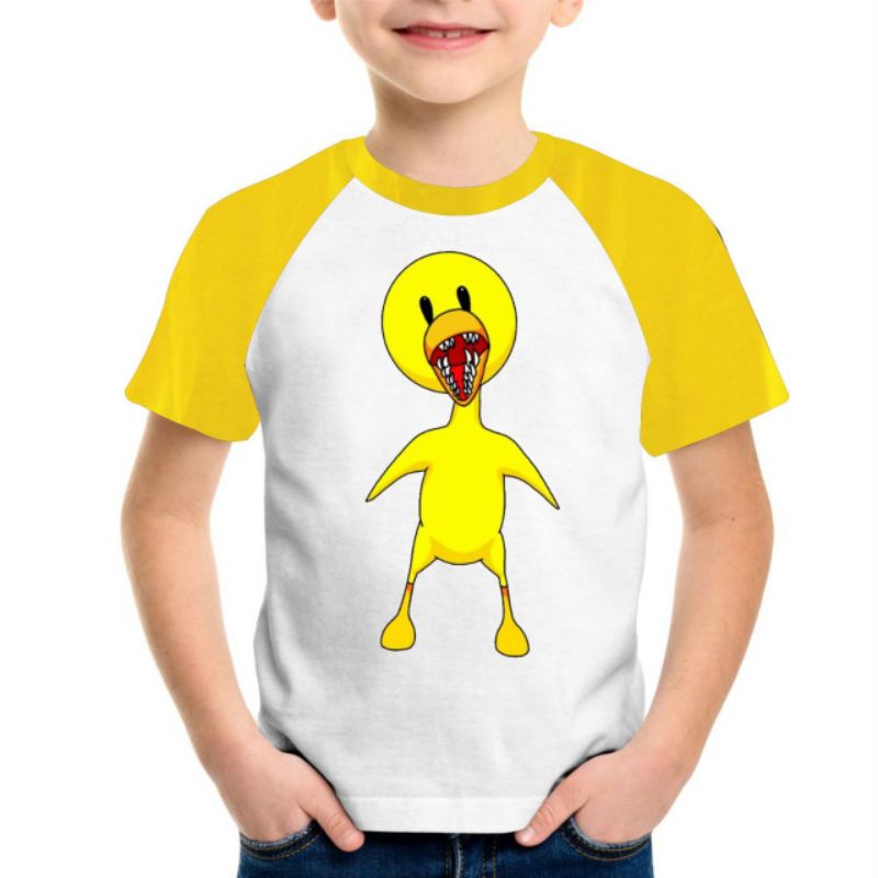 Camiseta Rainbow Friends Yellow Amarelo Personalizada