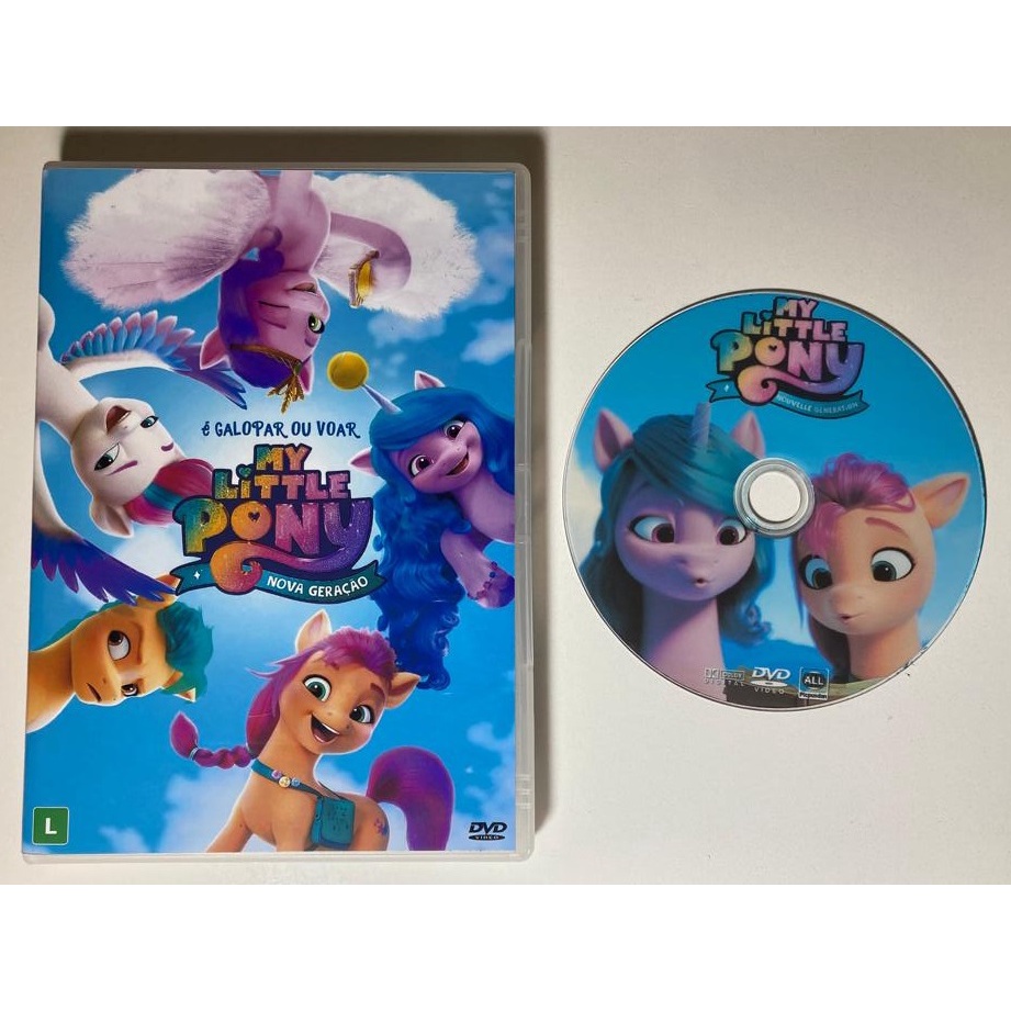 DVD - My Little Pony: Nova Geração - Dublado e Legendado | Shopee Brasil