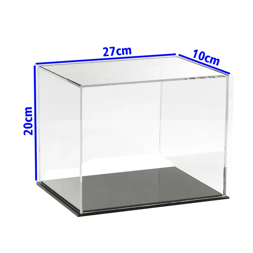 Expositor Caixa Acrílica Para Coleção Vitrine 27x10x20 a cm Shopee Brasil