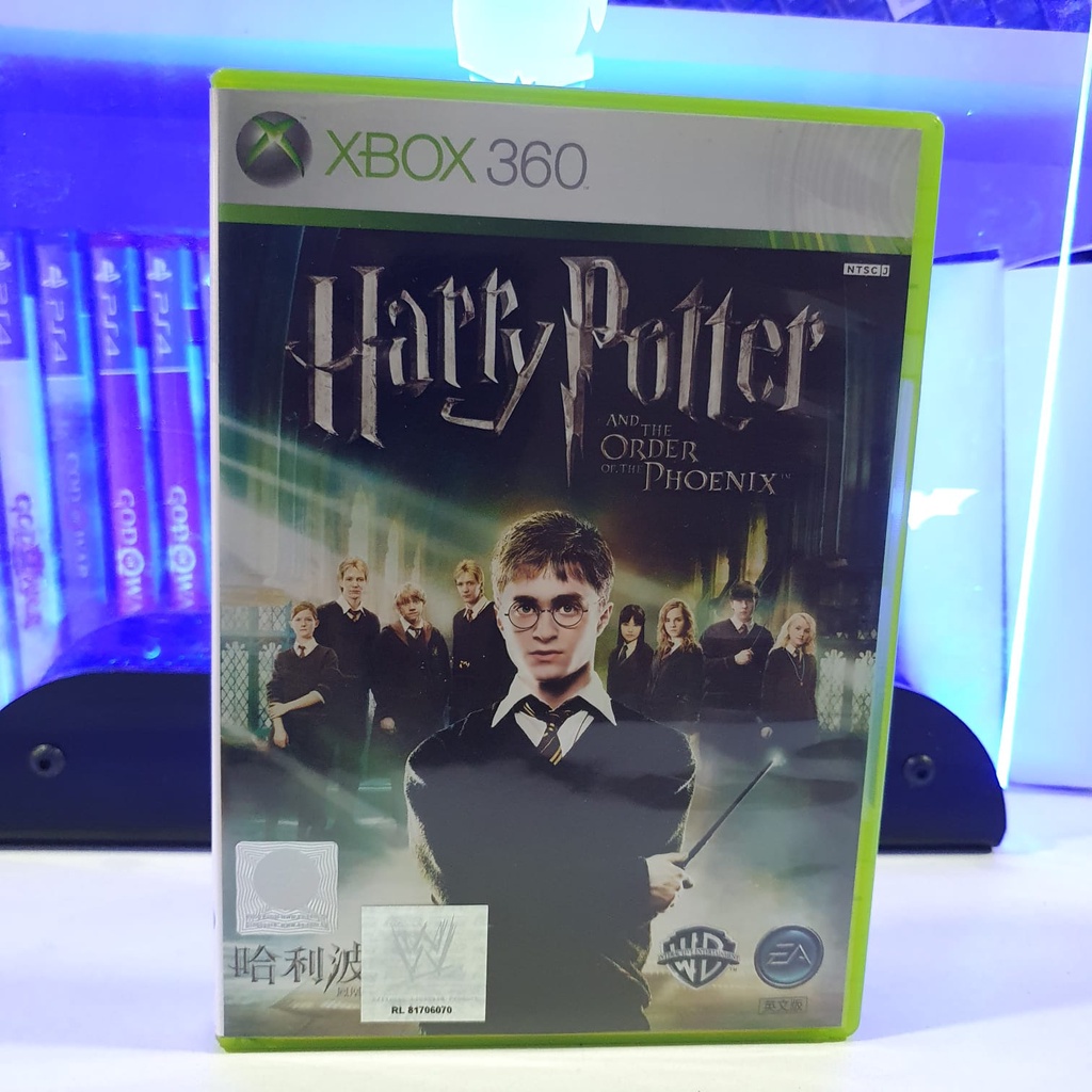 HARRY POTTER E A ORDEM DA FENIX - XBOX 360 NTSC-J