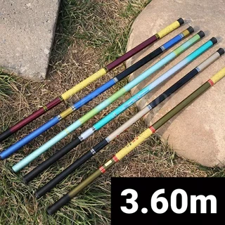 Vara Telescópica Lisa 3,60M - 40% Carbono - C.W 8-18lbs - Cmik