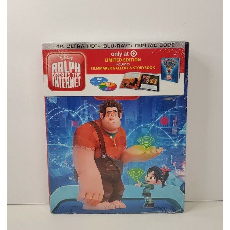 Digipack Ralph Breaks the Internet [4K Ultra HD + Blu-ray] - Lacrado ...