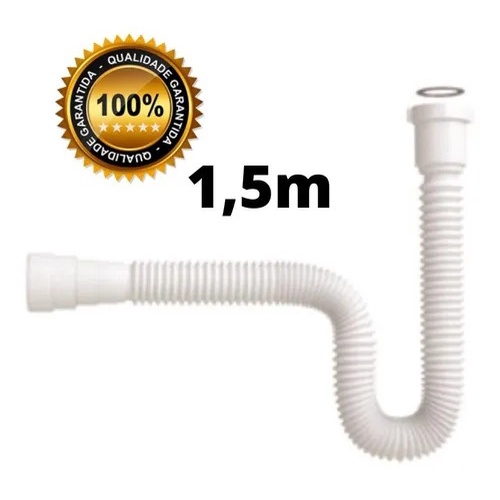 Tubo Extensivo Multiuso 1,5m Tanques e Pias