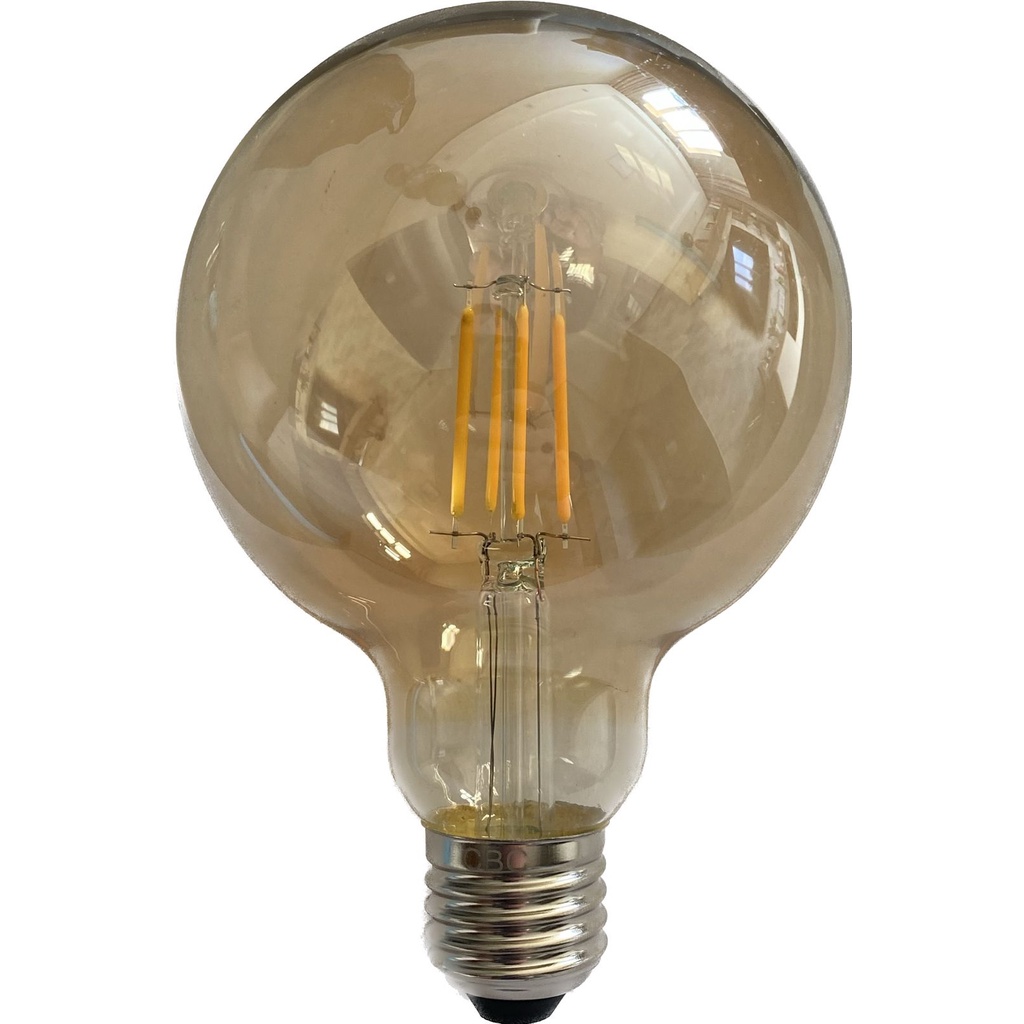 Lâmpada Retrô Filamento Led G95 4w Bivolt