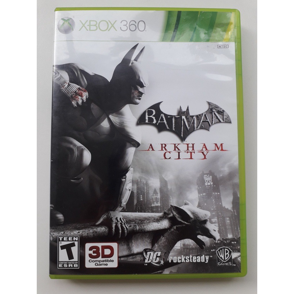 Batman: arkham asylum game of the year edition - xbox 360 em Promoção na  Americanas