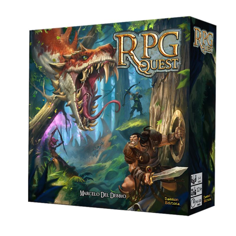 RPG Quest Jornada do Herói - Boardgame | Shopee Brasil