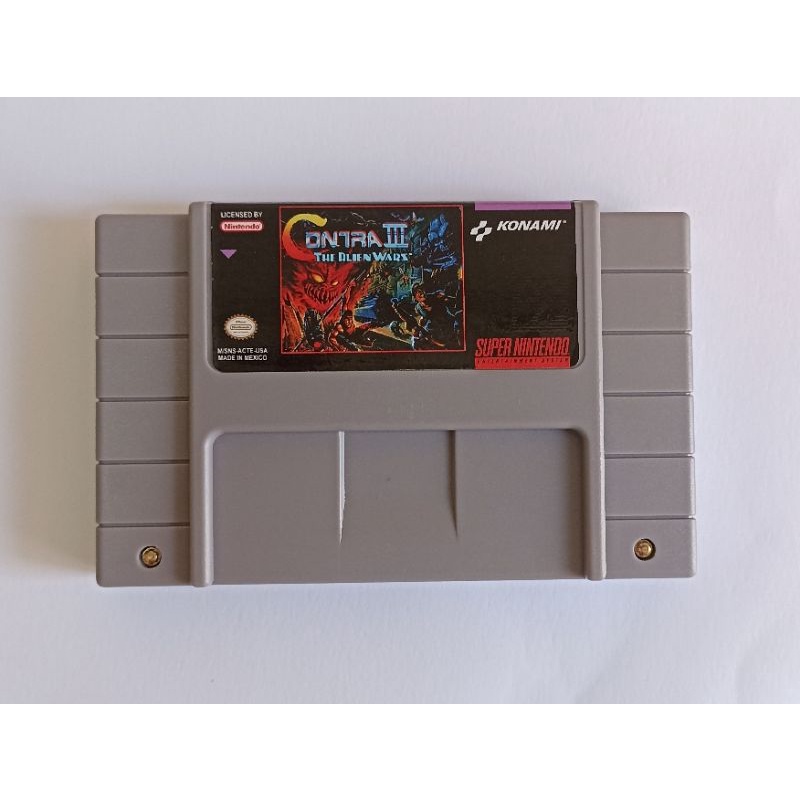 Cartucho Contra 3: The Alien Wars SUPER NINTENDO (SNES)