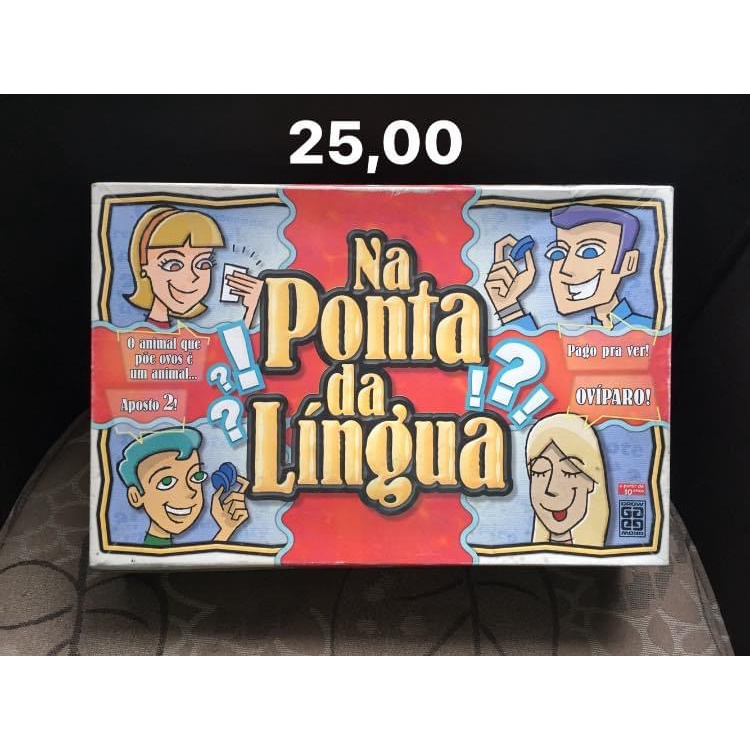 Jogo Na Ponta da Língua - Loja Grow