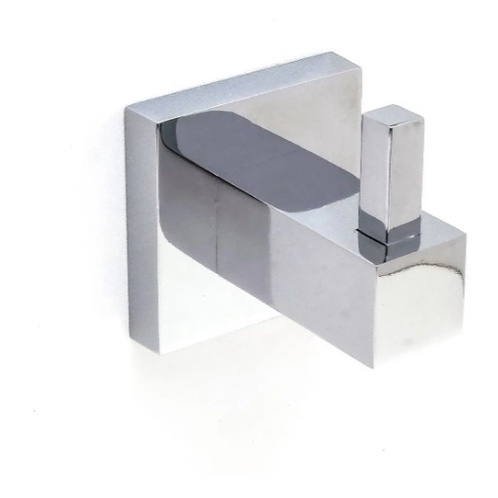 Suporte De Toalha Banheiro 5,5 Cm Quadrado Cromado C6953F