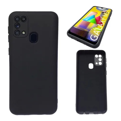 Capa Aveludada Premium P/ Galaxy M31 + Película Cerâmica 9d