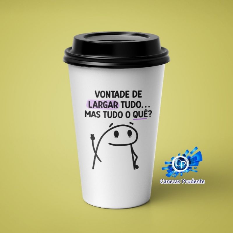 Copo com Tampa Bucks Flork Bentô com Frases sobre Trabalho (18 Opções)
