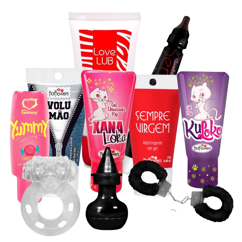 Kit Sex Shop 10 Itens Mais Vendidos Revenda Atacado Shopee Brasil