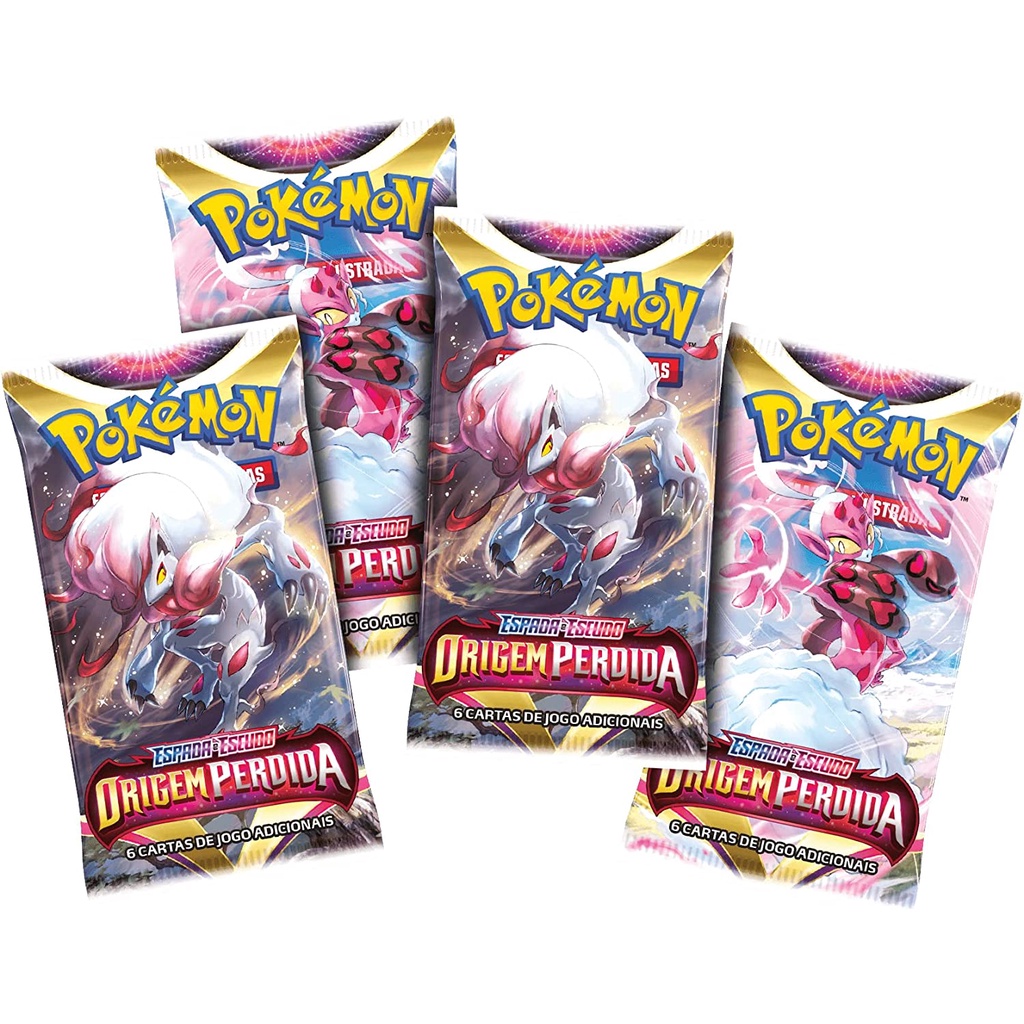 Booster Pokémon Espada E Escudo 11 Origem Perdida | Shopee Brasil