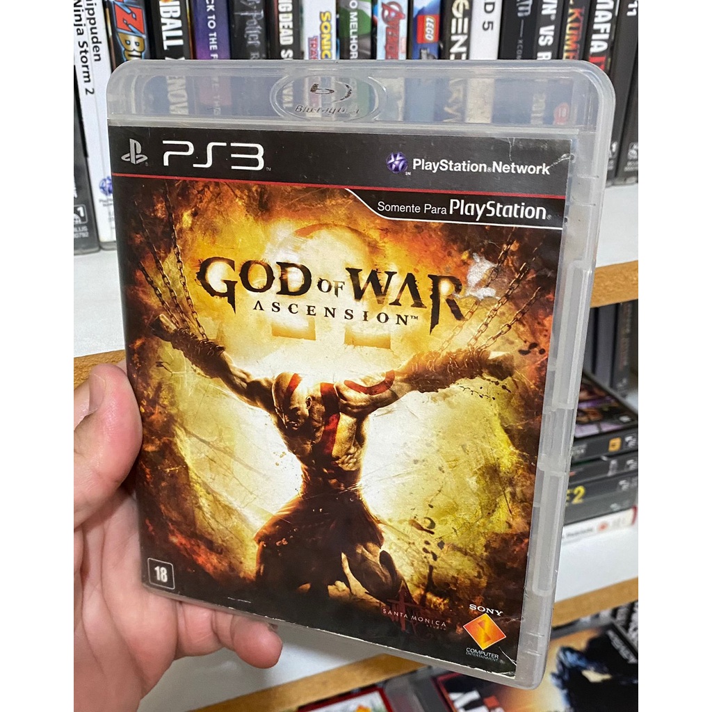 GOD OF WAR COLLECTIONS JOGO PS3 MIDIA FISICA - Escorrega o Preço