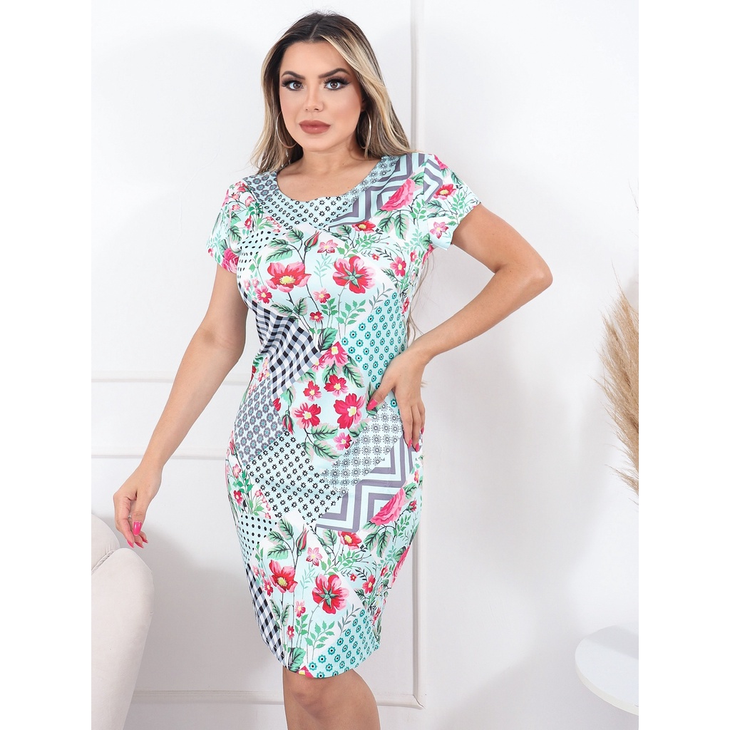 Roupas sales femininas floridas