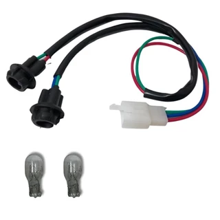 SOQUETE PISCA DIANTEIRO + LÂMPADAS BIZ 100-125 2011-2014